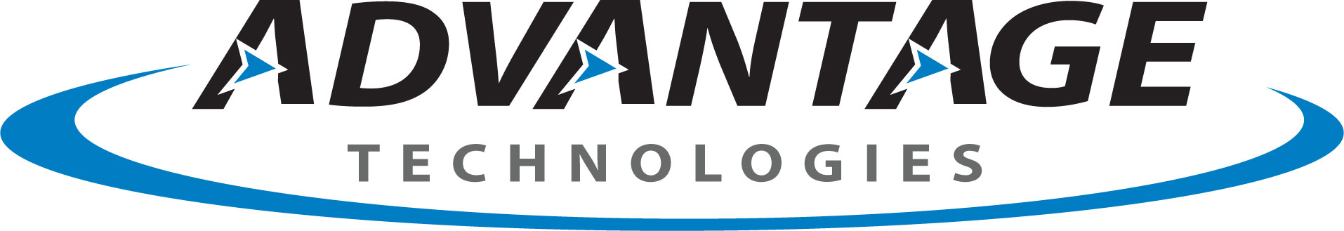 Image of Blue and Black Advantage Technologies Logo