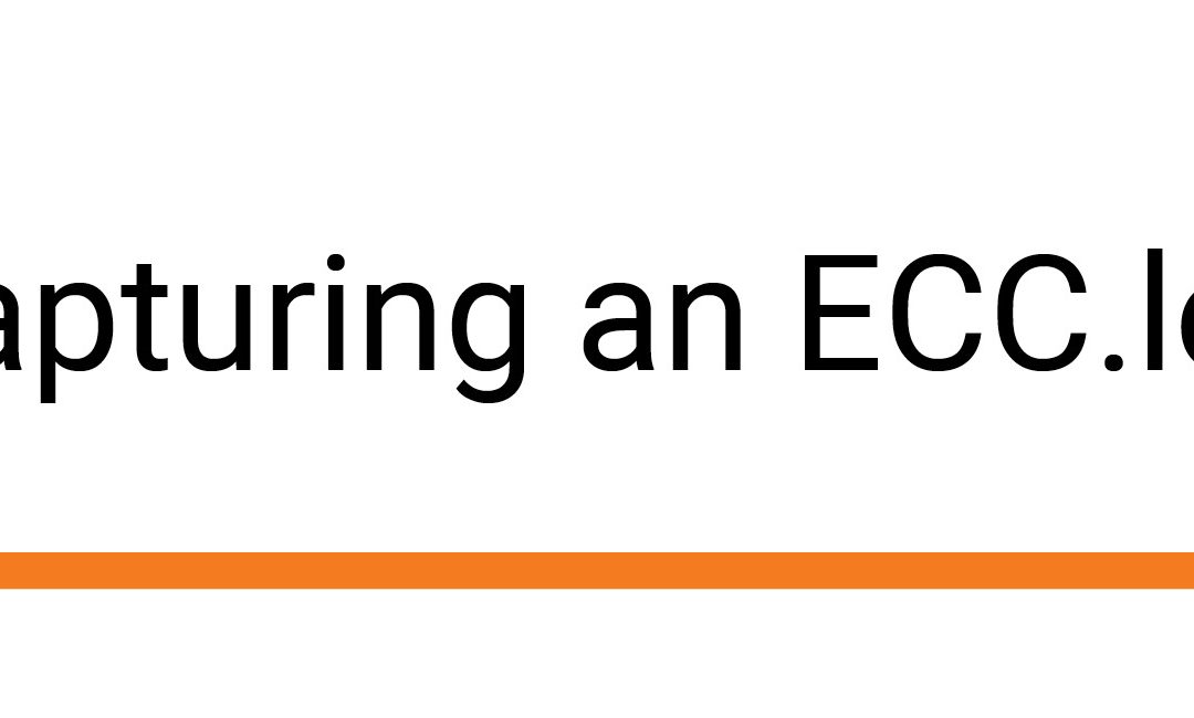 捕获一个ECC.log