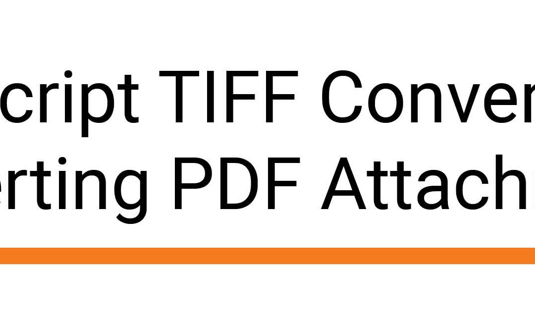 Ghostscript TIFF转换器不转换PDF附件